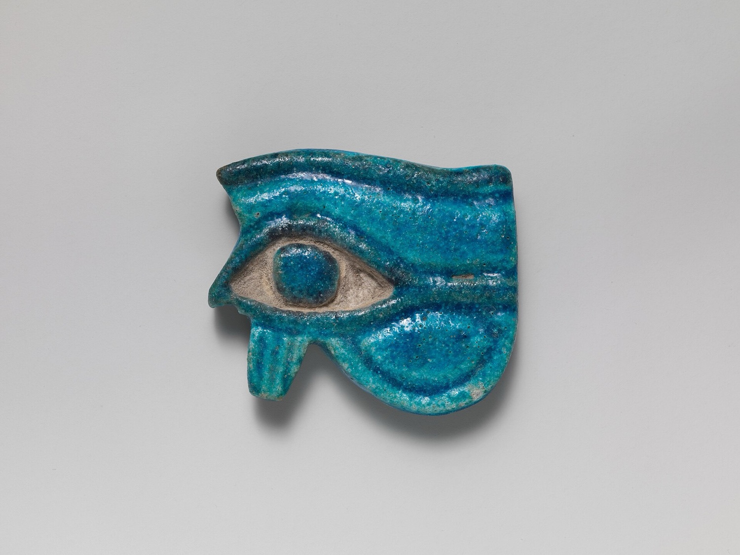 A faience wedjat eye
